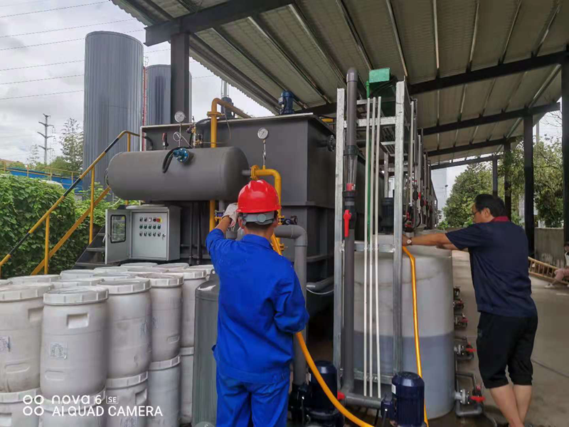 浙農生態(tài)龍游基地初期雨水處理系統(tǒng)通過驗收并投入使用