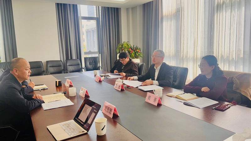 省供銷社黨委委員、理事會副主任董益彪帶隊到浙江農(nóng)合集團調(diào)研